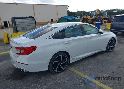 2020 Honda Accord Sport from USA, damaged, VIN 1HGCV1F31LA116961